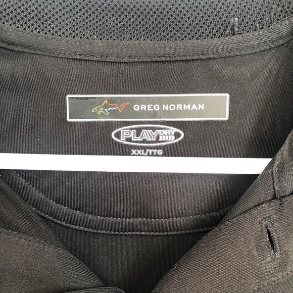 Greg Norman Polo Black & White 2XL - Picture 4 of 6